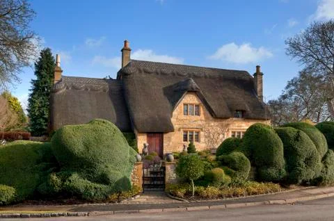 Cotswold cottage Stock Photos