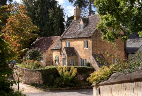 Cotswold cottage Stock Photos