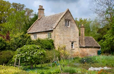Cotswold cottage Stock Photos