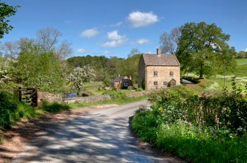 Cotswold cottage Stock Photos