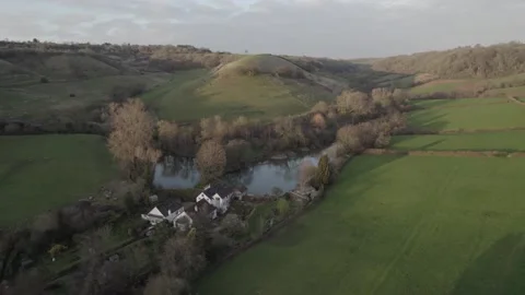 Cotswold Escarpment Stock Footage 236899359