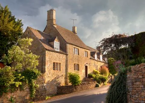Cotswold house Stock Photos