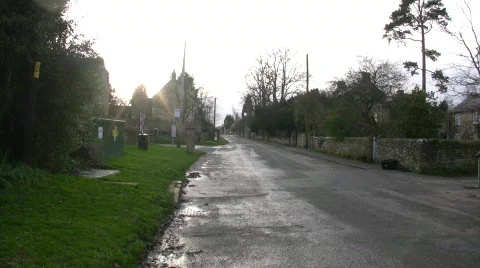 Cotswolds england Stock Footage 667545