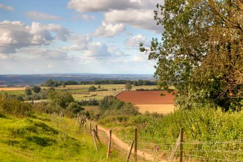 The cotswolds way Stock Photos