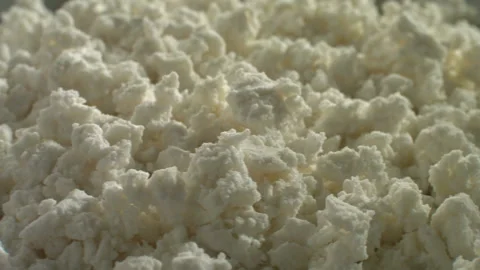 Cottage cheese 1 Video stock 143152655