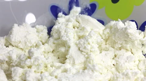 Cottage cheese casserole with jam. Stock Footage 45569969