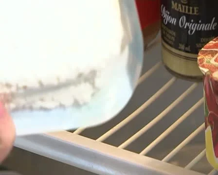 Cottage cheese 库存影片 10838502