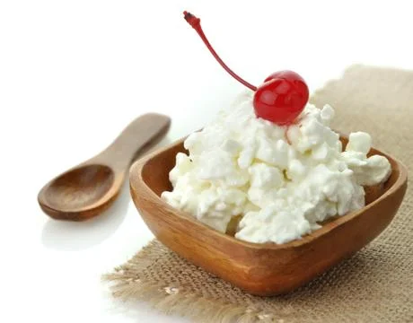 Cottage cheese Stock Photos