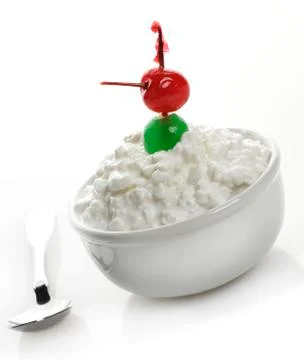 Cottage cheese Stock Photos