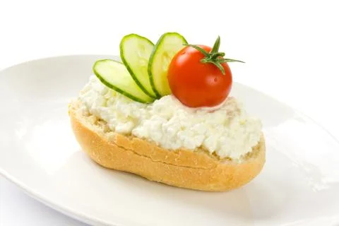 Cottage cheese Stock Photos