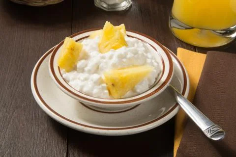 Cottage cheese Stock Photos