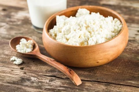 Cottage cheese Stock Photos
