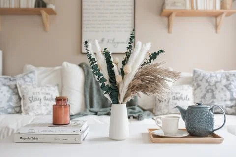 Cottage Core Coffee Table Foto stock