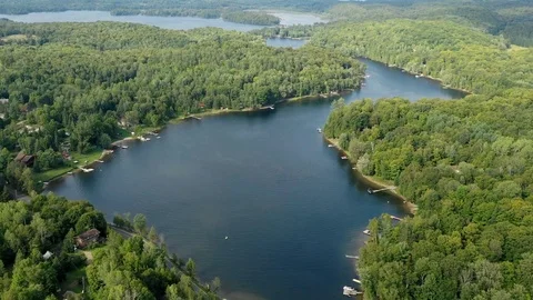 Cottage country Hyperlapse Stock Footage 95212632