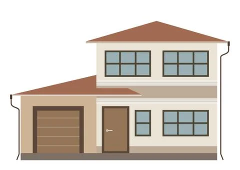 Cottage Stock Illustration