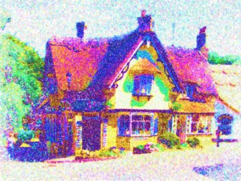 Cottage Stock Illustration