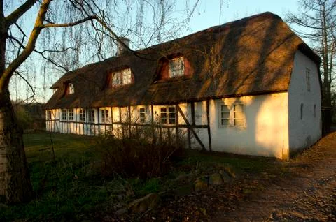 Cottage in the light Stock Photos