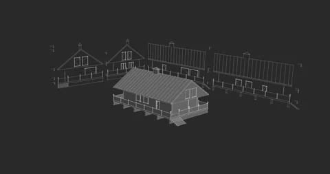 Cottage plan Stock Footage 275261498