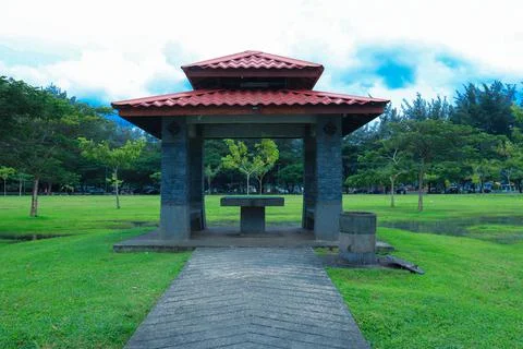 Cottage for rest Stock Photos