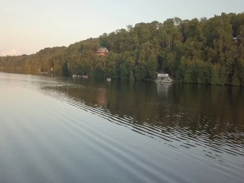Cottage Stand Up Paddle Board  Vídeo Stock 79045254