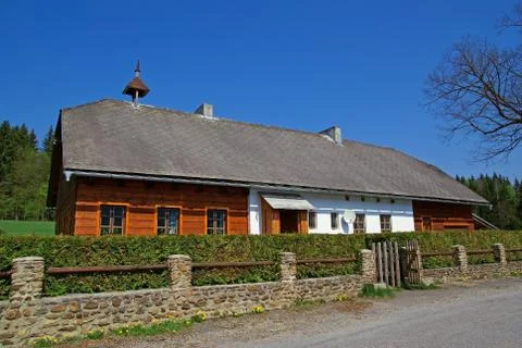 Cottage in the summer Stock Photos