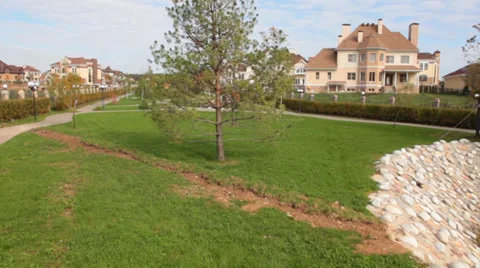 Cottage village Stock-Footage 36411459