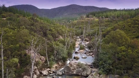 Cotter River Canberra Drone Видео 76039571