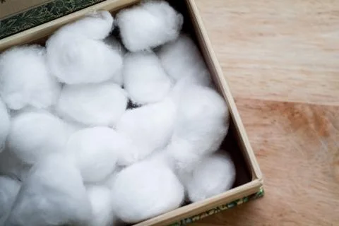 Cotton balls Stock Photos