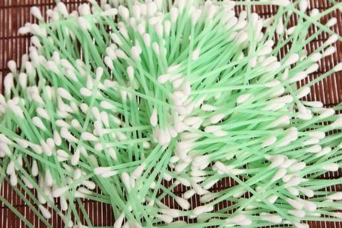 Cotton bud. Stock Photos