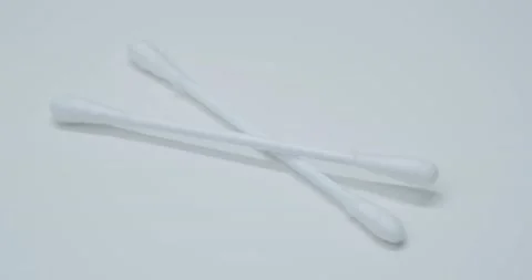Cotton buds for ears Stock Footage 140235661