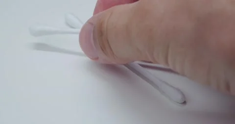 Cotton buds Stock Footage 140235674