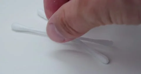 Cotton buds Stock Footage 140235685