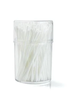 Cotton buds Stock Photos