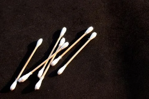 Cotton buds Stock Photos