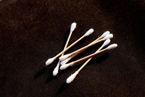 Cotton buds Stock Photos