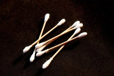 Cotton buds Stock Photos