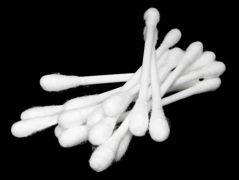 Cotton buds. Stock-Fotos