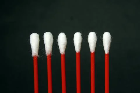 Cotton buds Stock Photos