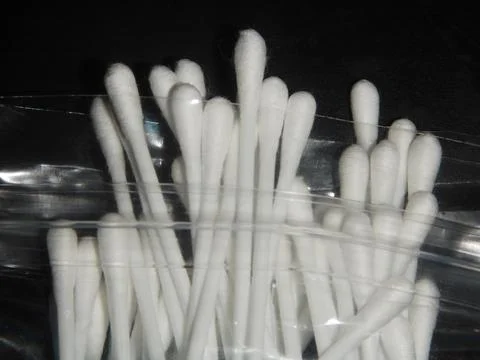Cotton buds Stock Photos
