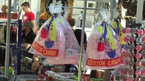 Cotton Candy Bags 스톡 동영상 99317929