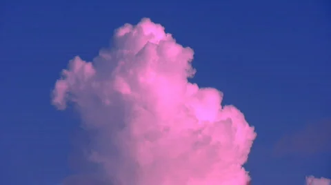 Cotton candy clouds. Stock Footage 149077