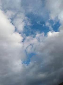 Cotton candy clouds 스톡 사진