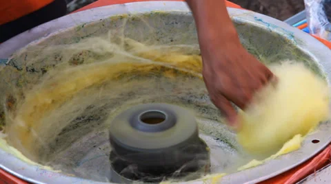 Cotton candy 스톡 동영상 33874083