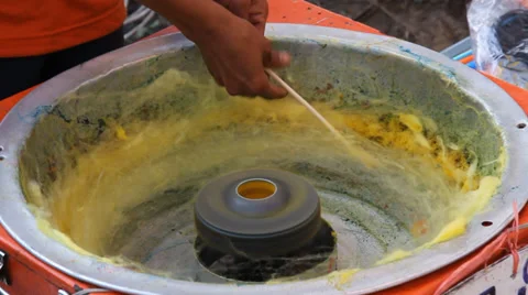 Cotton candy 스톡 동영상 33874473