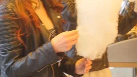 Cotton candy Stock Footage 88290914