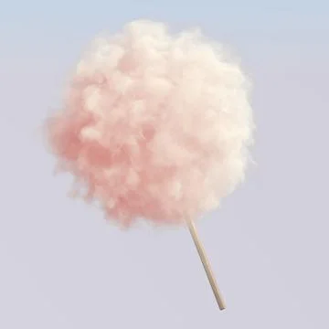 Cotton candy イラスト素材