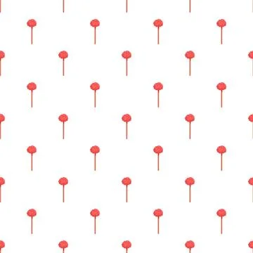 Cotton candy lollipops forming a fun sweet treat design Stock Illustration