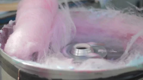 Cotton Candy Machine Stock-Footage 278281472