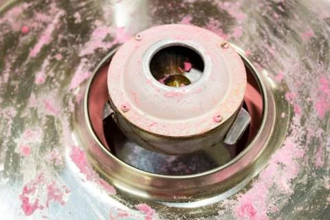 Cotton candy machine Foto stock