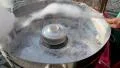 Cotton candy maker. Apparatus for cotton candy HD Footage